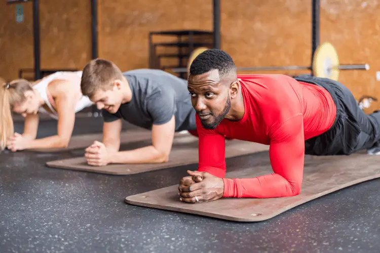 plank exercise